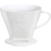 Melitta cafetera de goteo cerámica 1x4, blanca