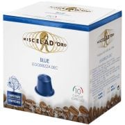 Miscela d'Oro Blue Decaf Capsules de café compatibles Nespresso, 10 pcs