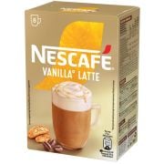 Nescafé Vanilla Latte Instant Coffee 8 x 17 g