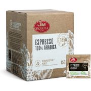 Saquella Espresso 100 % Arabica capsules d'espresso 150 pcs