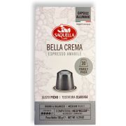 Saquella NEW Bella Crema Nespresso-Compatible Coffee Capsules 30 pcs Saquella NEW Bella Crema Nespresso-Compatible Coffee Capsules 30 pcs