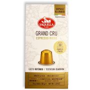 Saquella NEW Grand Cru Nespresso-Compatible Coffee Capsules 30 pcs Saquella NEW Grand Cru Nespresso-Compatible Coffee Capsules 30 pcs