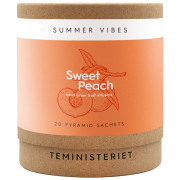 Teministeriet Summer Vibes Sweet Peach Cold Brew Tea, 20 Tea Bags