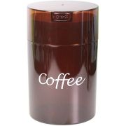 TightVac CoffeeVac Storage Container 500 g, Coffee Tint With Text