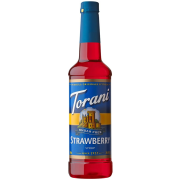Torani Sugar Free Strawberry Syrup 750 ml PET