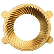 Varia VS6 Supernova Gold Titanium 58 mm Flat Burrs-maalschijven