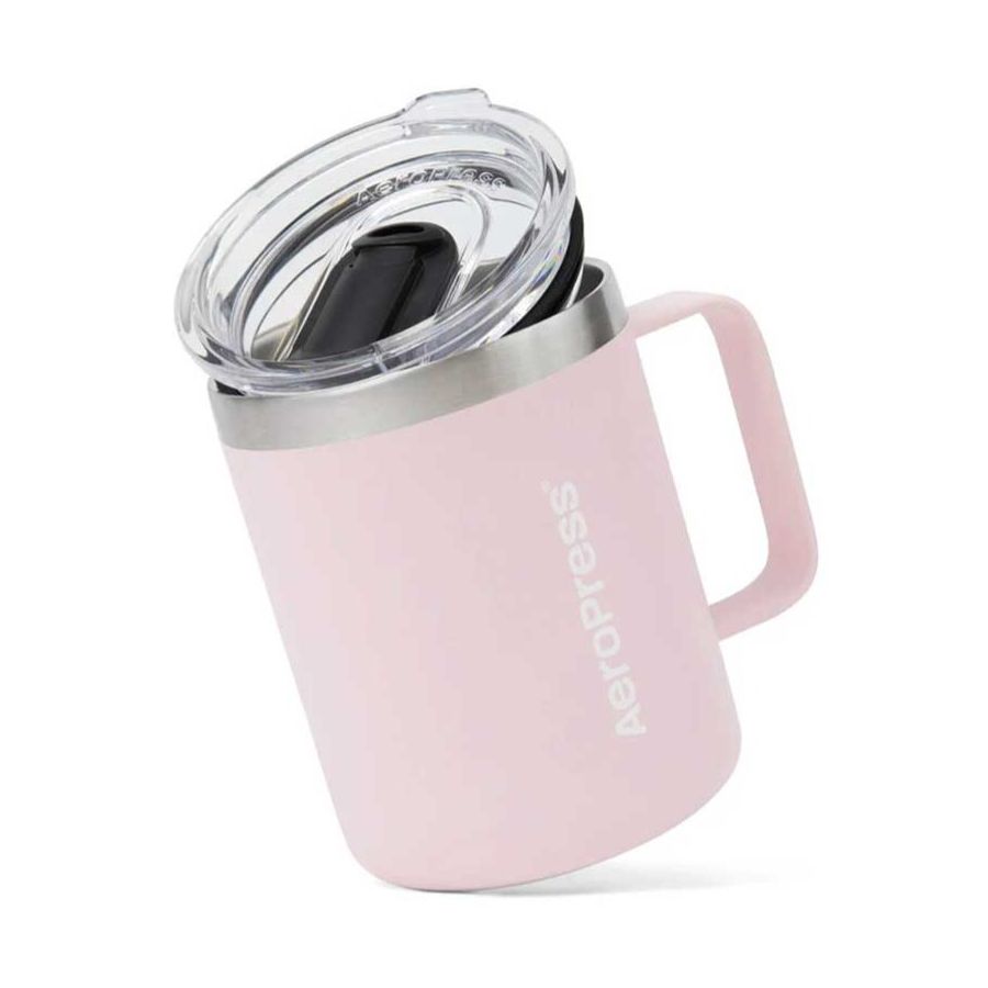 AeroPress Travel Coffee Mug 350 ml, Pink