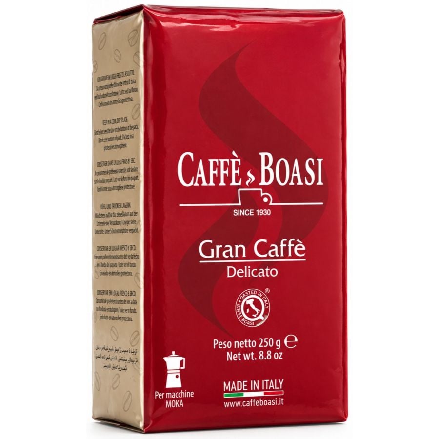 Caffè Boasi Gran Caffe Delicato Ground Coffee 250 g
