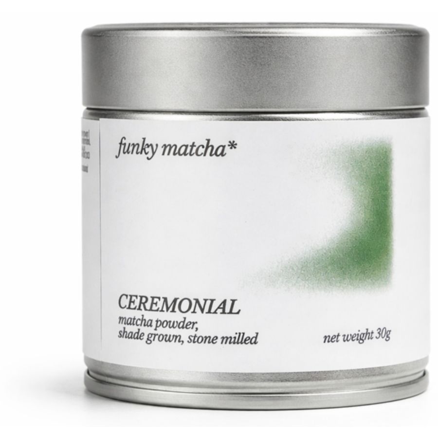 Funky Matcha Ceremonial Grade Matcha Powder 30 g Tin
