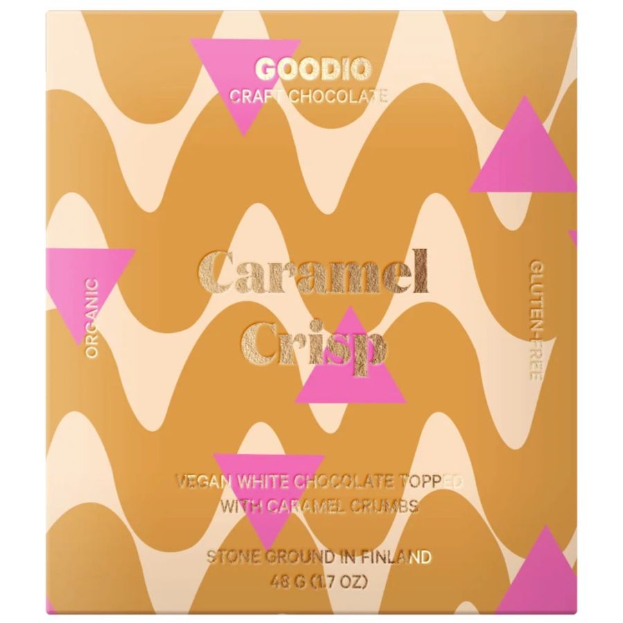Goodio Caramel Crisp Organic White Chocolate 48 g