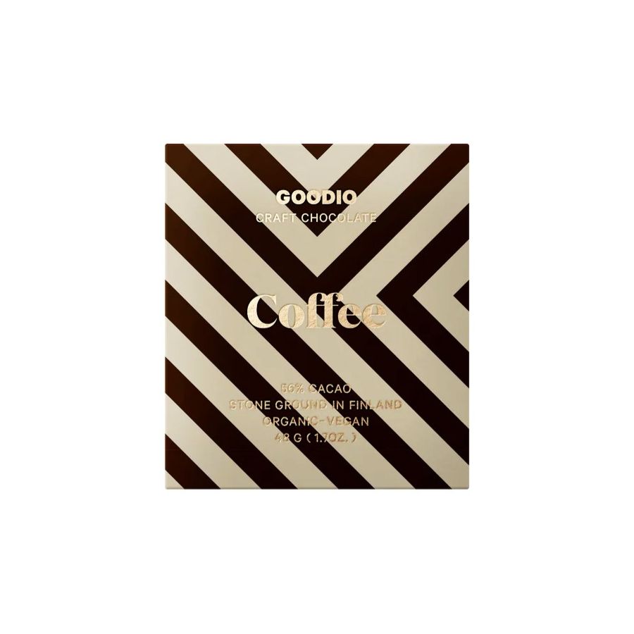 Goodio Coffee Organic Chocolate 56%, 48 g