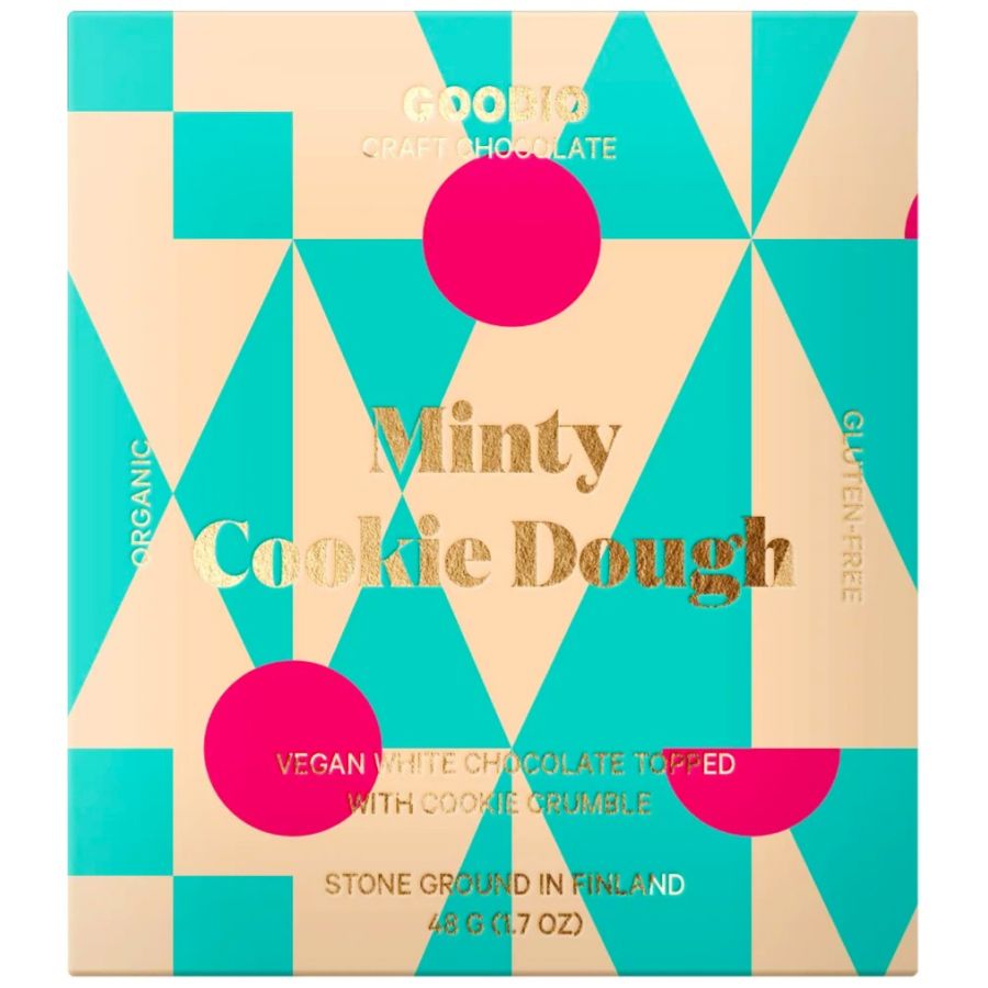 Goodio Minty Cookie Dough Organic White Chocolate 48 g