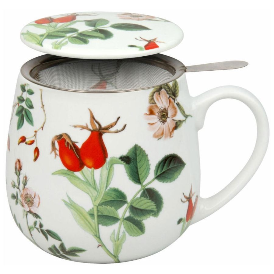 Könitz Cosy Mug With Strainer, Rose Hip 420 ml