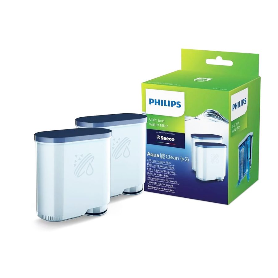 Saeco Philips Aquaclean Water Filter, 2-Pack
