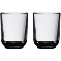 Fellow Pirch Latte Set Of 2 Glasses 325 ml, Smoke
